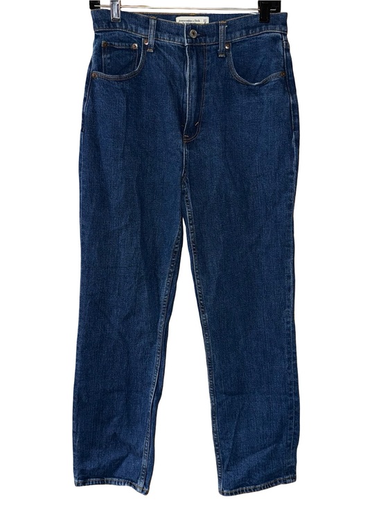 Abercrombie & Fitch Denim - Abercrombie & Fitch Curve Love Ultra High Rise Ankle Straight Jeans women’s 4/27